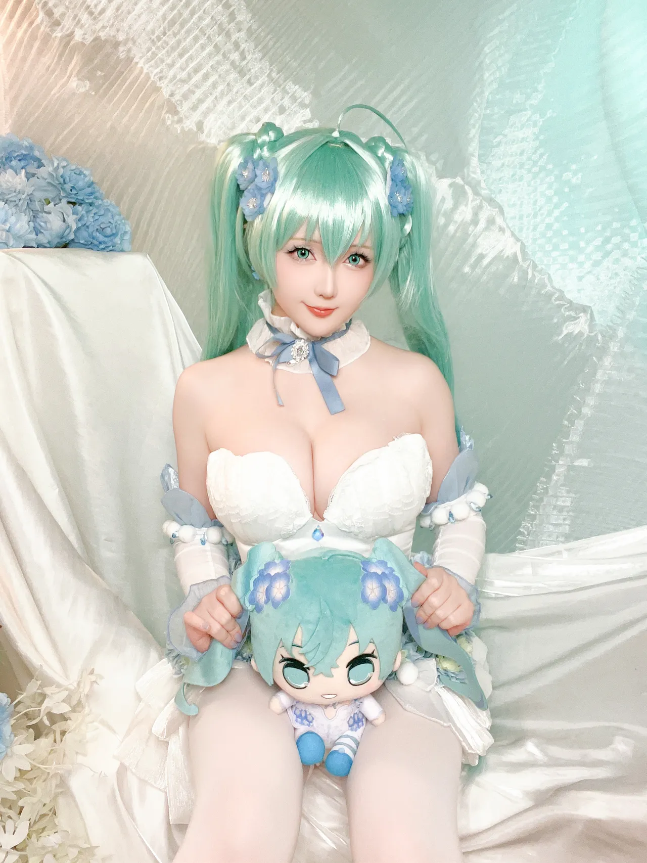 星之迟迟 - NO.215 2024年02月计划A 初音未来 粉蝶花精灵54P1V-4.51GB-erohere43.webp